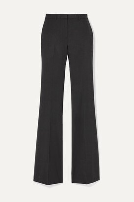 Demitria 4 Stretch-wool Flared Pants - Black