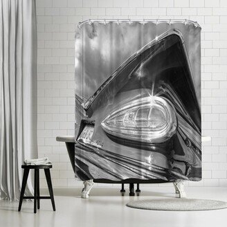 71 x 74 Shower Curtain, Love Those Chevys by Murray Bolesta