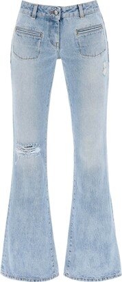 Low-rise Waist Bootcut Jeans