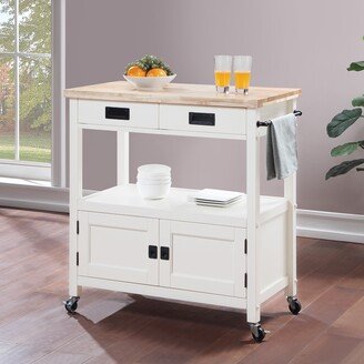 Office Star Products Radford Kitchen Cart