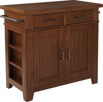 Copper Grove Mandevilla Oak Kitchen Island