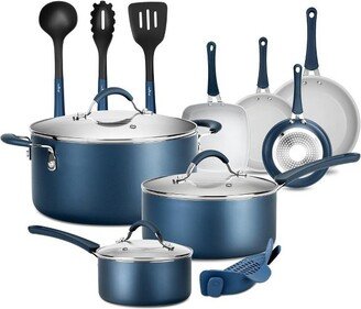 Kitchenware Pots & Pans Set – High-qualified Basic Kitchen Cookware Set, Non-Stick (14-Piece Set)-AA