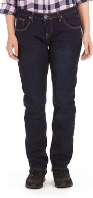 Smith's American Women's Flannel-Lined Ring-Spun Denim Jean