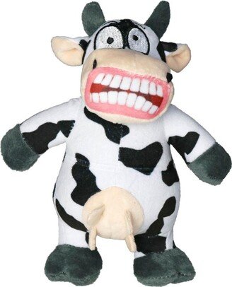 Mighty Jr Angry Animals Mad Cow, Dog Toy