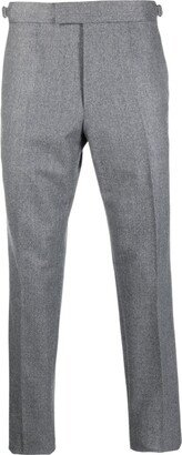 Notched-Waistband Tailored Trousers