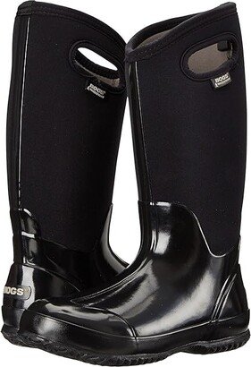 Classic High Handles (Black Shiney) Women's Boots