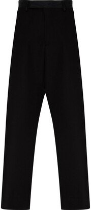 Straight-Leg Wool Trousers-BB