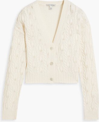 Cable-knit cashmere cardigan-AC