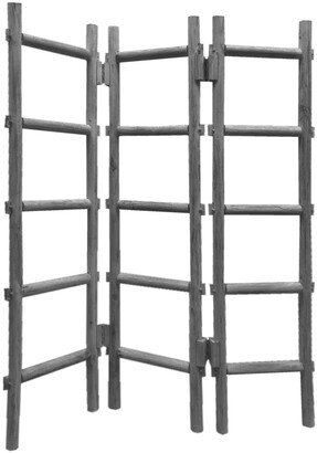 Coastal 3 Panel Blanket Rack Screen