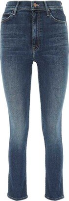 Button Detailed Skinny Jeans-AA