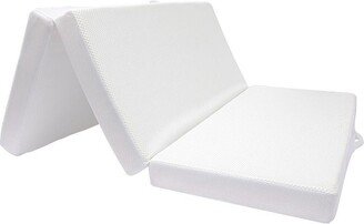 Cheer Collection 6 Tri-Fold Mattress with 2 Gel Infused Memory Foam - Full (52 x 73)