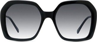Oversized Frame Sunglasses-AN
