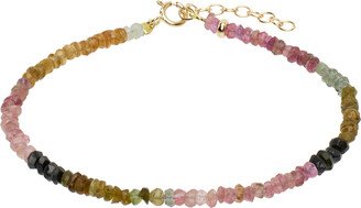 Multicolor October Birthstone Tourmaline Bracelet