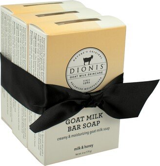 Milk Honey Goat Milk Bar Soap Bundle, Pack of 3