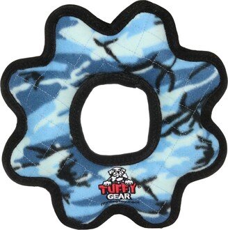 Tuffy Ultimate Gear Ring Camo Blue, Dog Toy