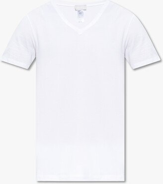 Cotton T-shirt - White-AB