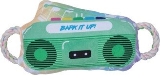 American Pet Supplies Boombox Crinkle and Squeaky Plush Dog Toy