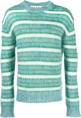 Striped Round-Neck Jumper