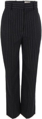 High-Waisted Pleated Pants-AA