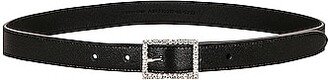 Strass Belt in Black