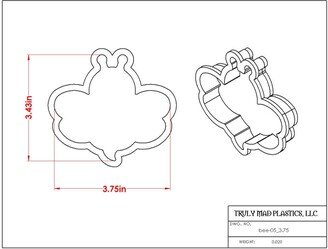 Bee 05 Cookie Cutter, Cutter