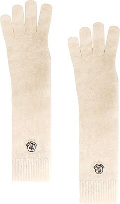 Wool Gloves in Cream