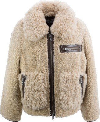 Joann Faux-shearling Coat-AB