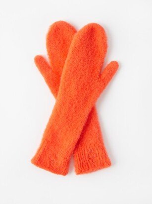 Manray Logo-embroidered Gloves