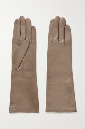 Celia Leather Gloves - Neutrals