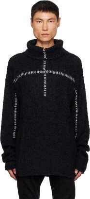 thom/krom Black M K 112 Turtleneck