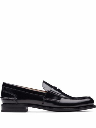 Pembrey W5 polished fumè loafers