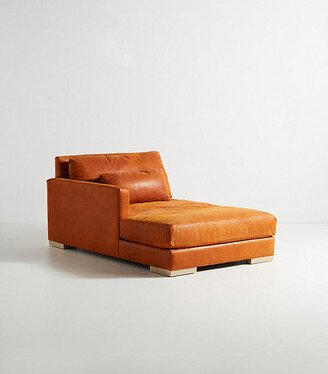 Relaxed Sunday Modular Leather Chaise