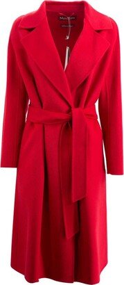 Double Breasted Belted Gown Coat