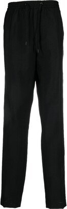 Side-Stripe Straight-Leg Trousers-AA