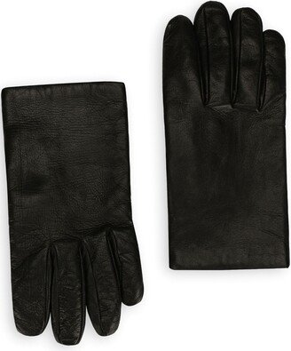 Full-Finger Leather Gloves-AA