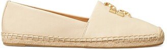 Eleanor Leather Espadrille Flats