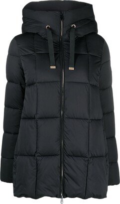 Quilted Padded Parka Coat