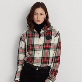 Ralph Lauren Bullion Checked Plaid Twill Shirt