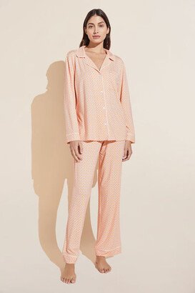 Gisele Printed TENCEL™ Modal Long PJ Set-AB