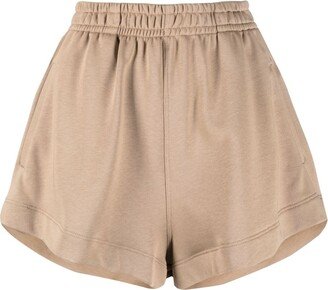 Organic-Cotton Jersey Mini Shorts