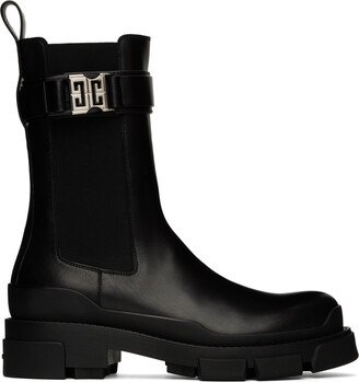 Black Terra Chelsea Boots