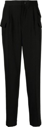 Tapered Flap-Pocket Trousers