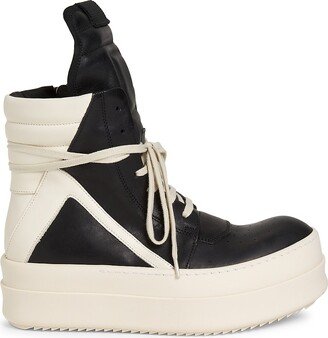 Geobasket Mega Bumper Leather High-Top Sneakers