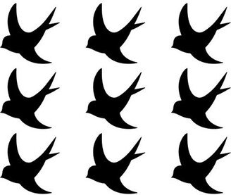 Set Of 20 X Swallow Bird Vinyl Decals/stickers.bird Decal