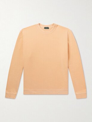 Garment-Dyed Cotton-Jersey Sweatshirt-AC