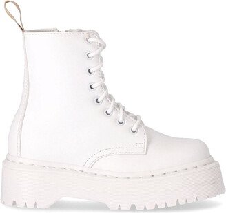 Jadon Vegan Ii Mono White Combat Boot