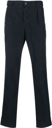 Tapered-Leg Cotton Trousers-AJ