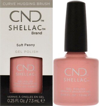 Shellac Nail Color - Soft Peony by for Women - 0.25 oz Nail Polish