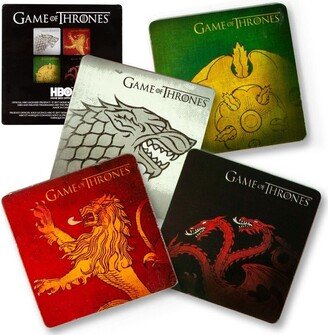 Toynk Game Of Thrones Coasters | Nerd Block Exclusive Drink Coaster Pads | Set of 4