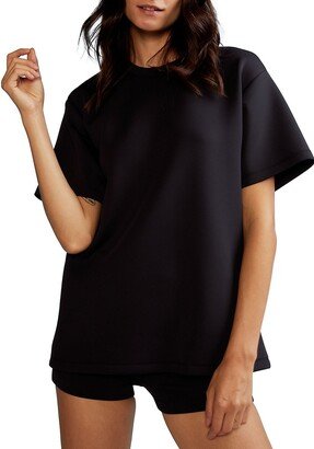 Bonded Relaxed-Fit T-Shirt